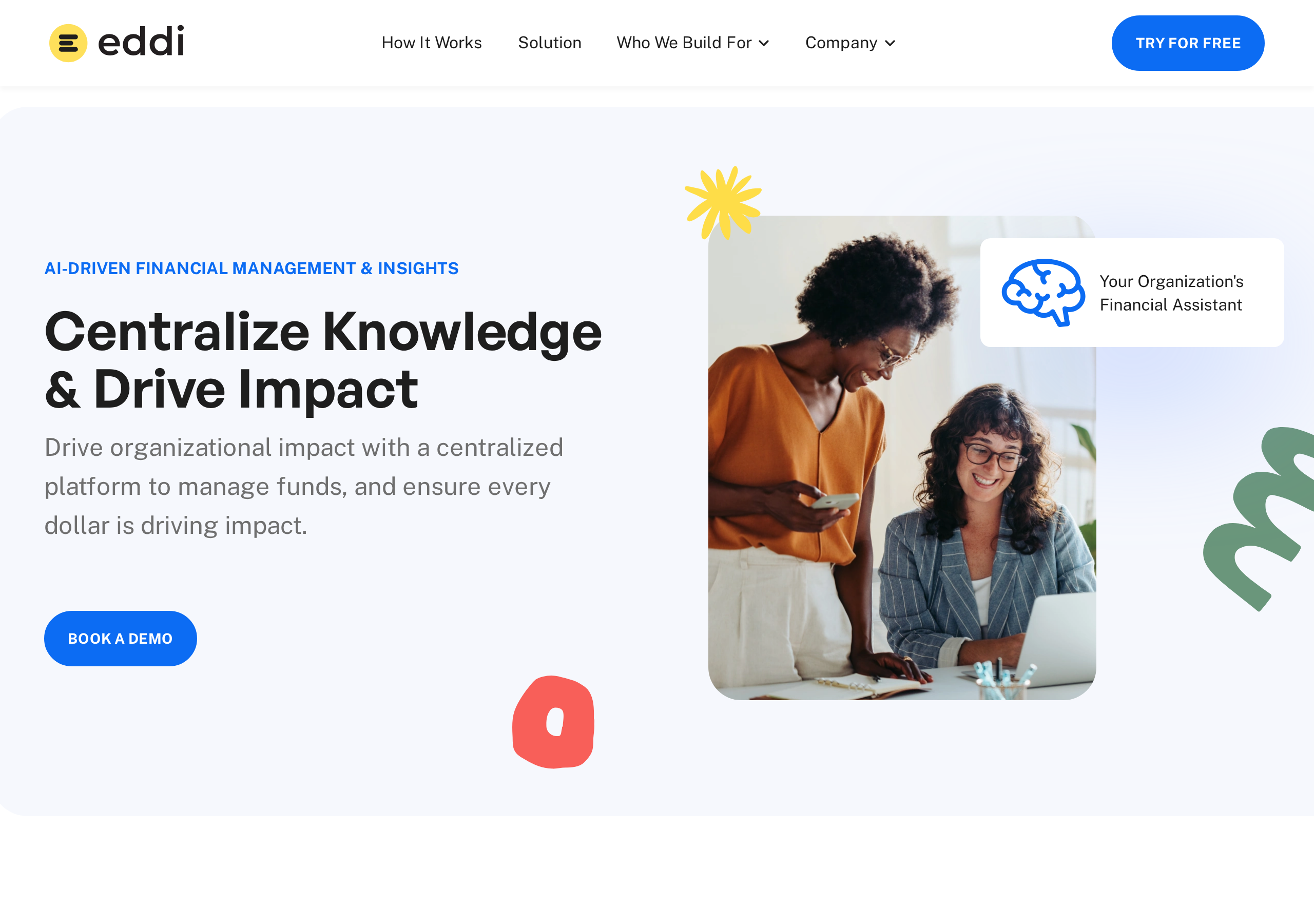 Eddi grant management platform