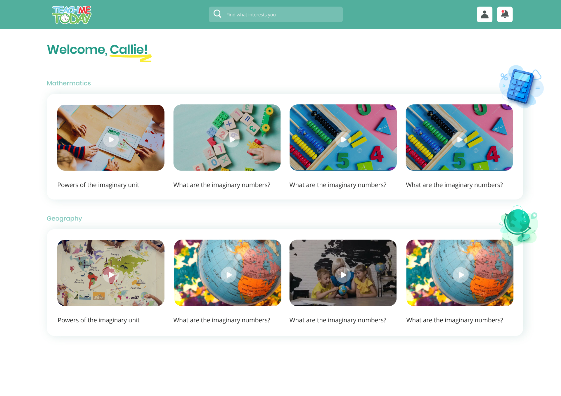 Student dashboard